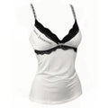 Women's Leopard Print Lace Camisole Top