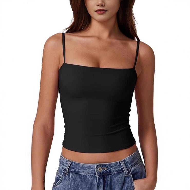 Adjustable Spaghetti Strap Women Tank Top