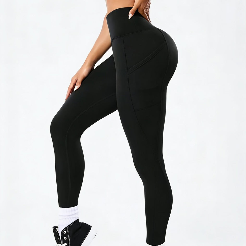 High Waisted Yoga Leggings with Pockets