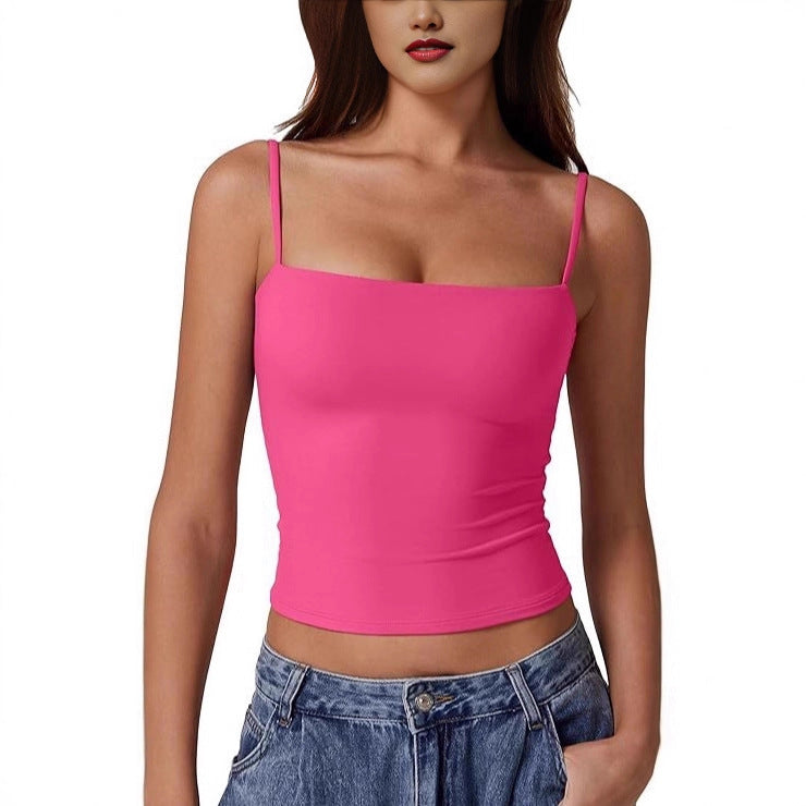 Adjustable Spaghetti Strap Women Tank Top