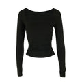 Womens Square Neck Pullover T-Shirt